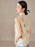 Kylee Shining Qipao Cheongsam Vest Top