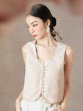 Melina Delightful Qipao Cheongsam Vest Top