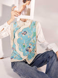 Royal Amazing Embroidery Qipao Cheongsam Vest Top