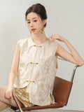 Cadence Good-Looking Qipao Cheongsam Embroidery Vest Top