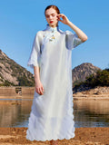 Camille Stunning Embroidery Qipao Cheongsam