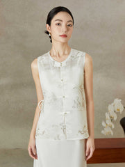 Jessie Fascinating Qipao Cheongsam Vest Top