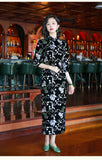 Indie Bloom Ready Embroidery Qipao Cheongsam