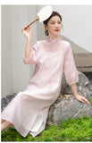 Nola Superb Embroidery Qipao Cheongsam