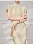 Della Stunning Qipao Cheongsam Two Piece