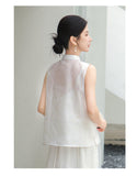 Hayley Grand Qipao Cheongsam Vest Top