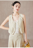 Melina Delightful Qipao Cheongsam Vest Top