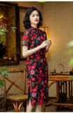 Maxine Beautiful Embroidery Qipao Cheongsam