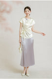 Alejandra Exquisite Qipao Cheongsam Skirt