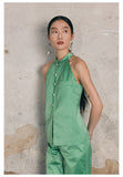 Maliyah Fine Qipao Cheongsam Vest Top