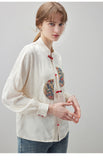 Iyla Twice Sweet Embroidery Qipao Cheongsam Top