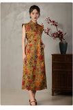 Silk Morgan Sparks Qipao Cheongsam