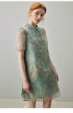 Kiana Gorgeous Embroidery Qipao Cheongsam