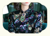 Dulce Blooming Embroidery Qipao Cheongsam