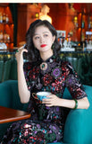 Alexia Captivating Embroidery Qipao Cheongsam