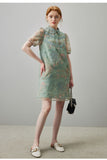 Kiana Gorgeous Embroidery Qipao Cheongsam