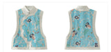 Royal Amazing Embroidery Qipao Cheongsam Vest Top