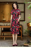 Maxine Beautiful Embroidery Qipao Cheongsam