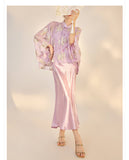 Silk Treasure Delightful Qipao Cheongsam Two Piece