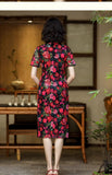 Maxine Beautiful Embroidery Qipao Cheongsam