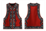 Kallie Superb Embroidery Qipao Cheongsam Vest Top