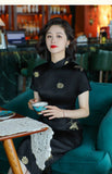 Saoirse Superb Embroidery Qipao Cheongsam