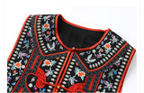 Kallie Superb Embroidery Qipao Cheongsam Vest Top