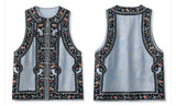 Kallie Superb Embroidery Qipao Cheongsam Vest Top