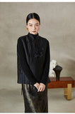 Kaisley Found Bliss Qipao Cheongsam Downcoat Vest Top