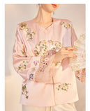 Penny Engaging Embroidery Qipao Cheongsam Top