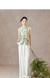 Sierra Found Bliss Qipao Cheongsam Vest Top