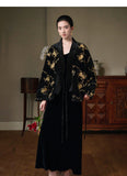 Mercy Stunning Embroidery Qipao Cheongsam Coat