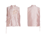 Kaisley Found Bliss Qipao Cheongsam Downcoat Vest Top