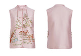 Sierra Found Bliss Qipao Cheongsam Vest Top