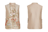 Sierra Found Bliss Qipao Cheongsam Vest Top