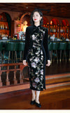 Greta Spotlight Embroidery Qipao Cheongsam