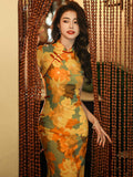 Haylee Good-Looking Qipao Cheongsam Two Piece