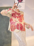 Joelle Beautiful Embroidery Qipao Cheongsam Vest Top