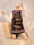 Embroidery Jolie Good-Looking Qipao Cheongsam Vest Top