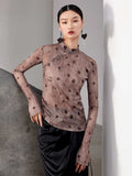 Malia Appealing Qipao Cheongsam Top