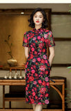 Maxine Beautiful Embroidery Qipao Cheongsam