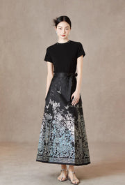 Rosa Glamorous Qipao Cheongsam Skirt