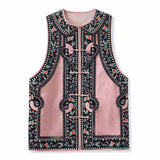 Kallie Superb Embroidery Qipao Cheongsam Vest Top