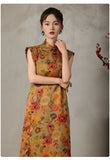 Silk Morgan Sparks Qipao Cheongsam