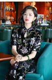 Waverly Appealing Embroidery Qipao Cheongsam